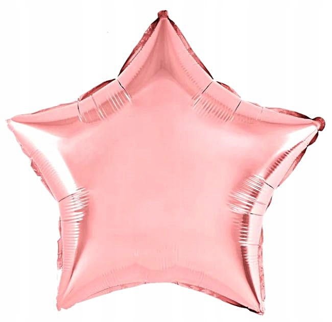 Balony na 50 URODZINY rose gold ZESTAW dekoracji