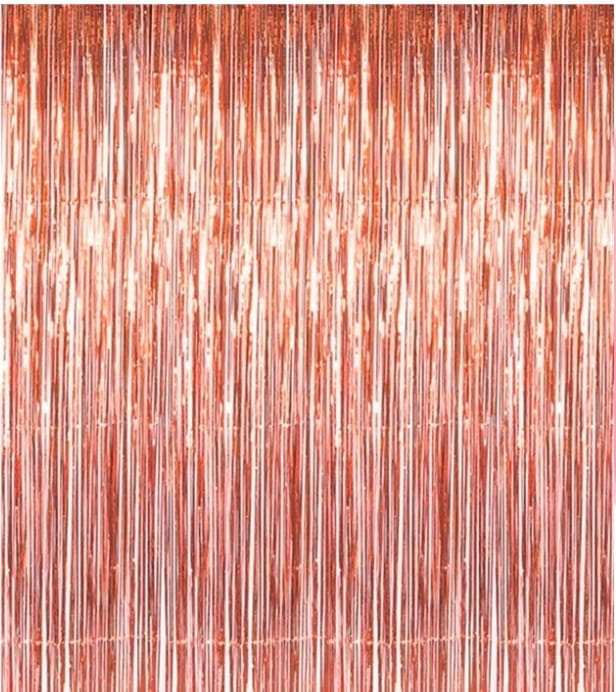 Balony na 50 URODZINY rose gold ZESTAW dekoracji