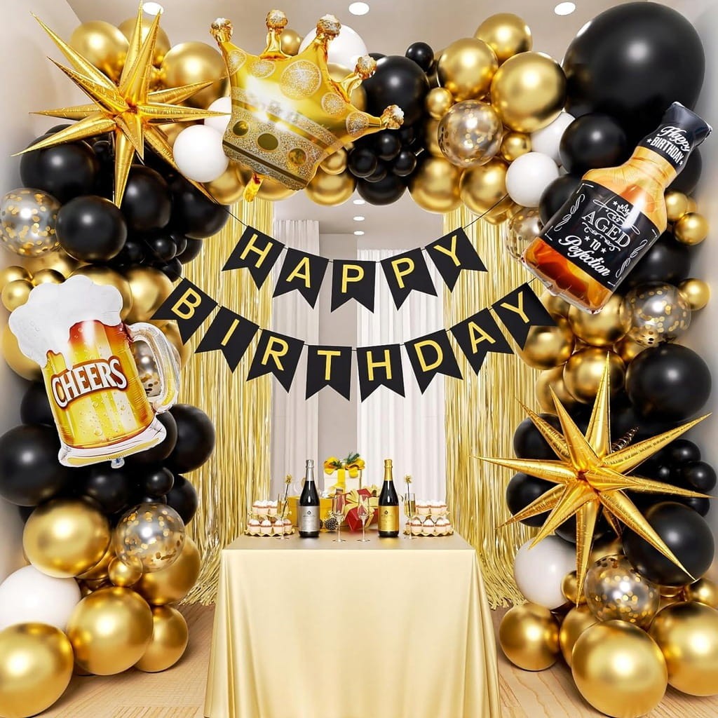 BALONY ZŁOTE CHROM Metaliczne Balony Chromowane Złoto Wesele Komunia 100szt