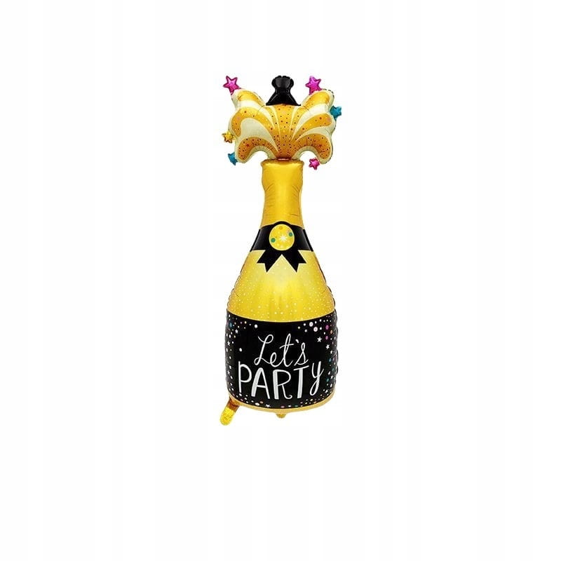 Balon foliowy Butelka Szampana „Let’s Party”