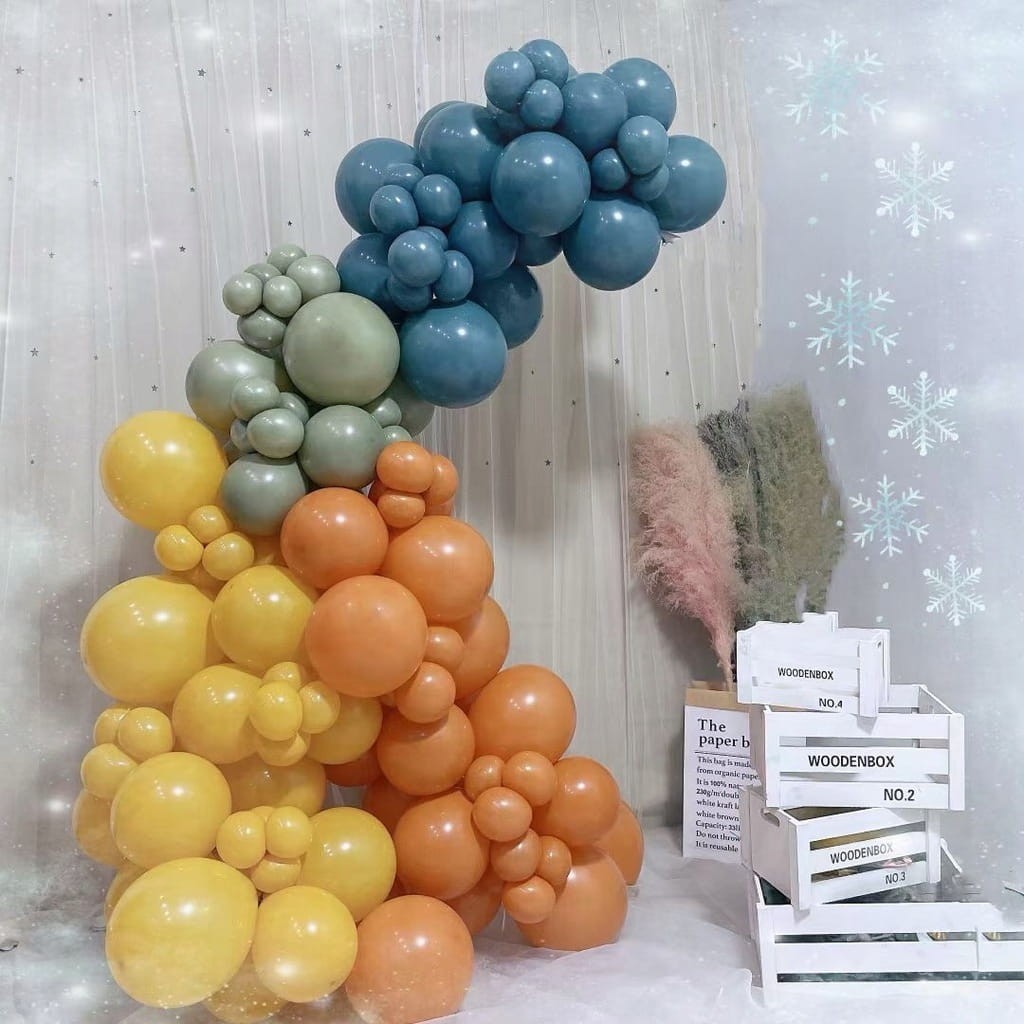 Balony 12" Chrome, Niebieskie (50 szt./opak.)